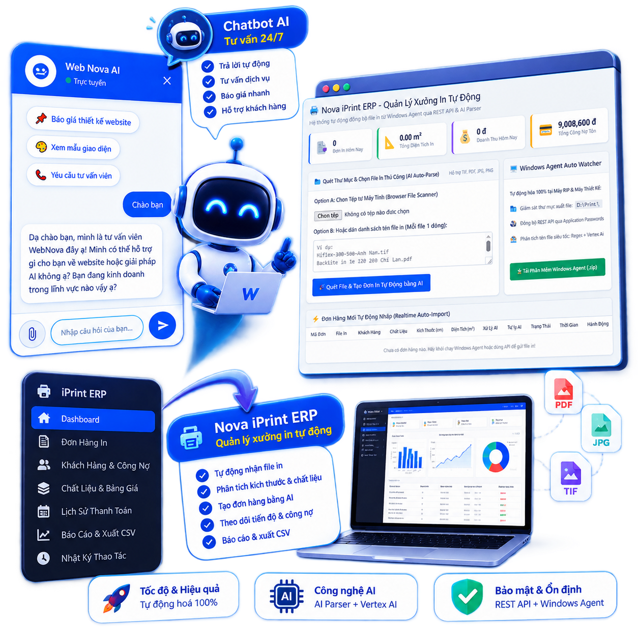 Chatbot AI Web Nova