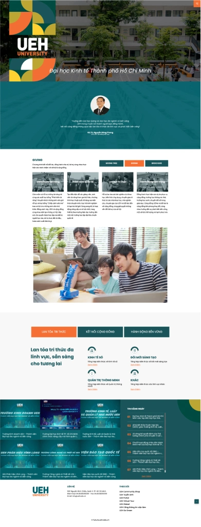 Mẫu website tổ chức