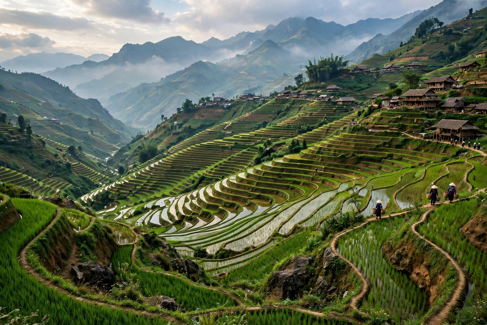 Núi rừng Sa Pa