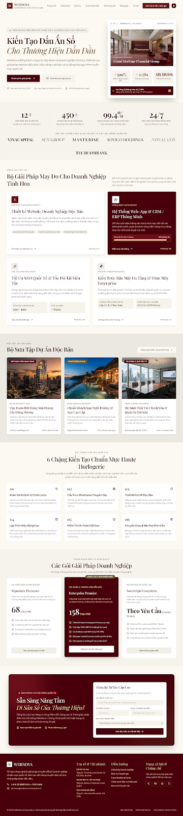 Bản xem trước Website công ty