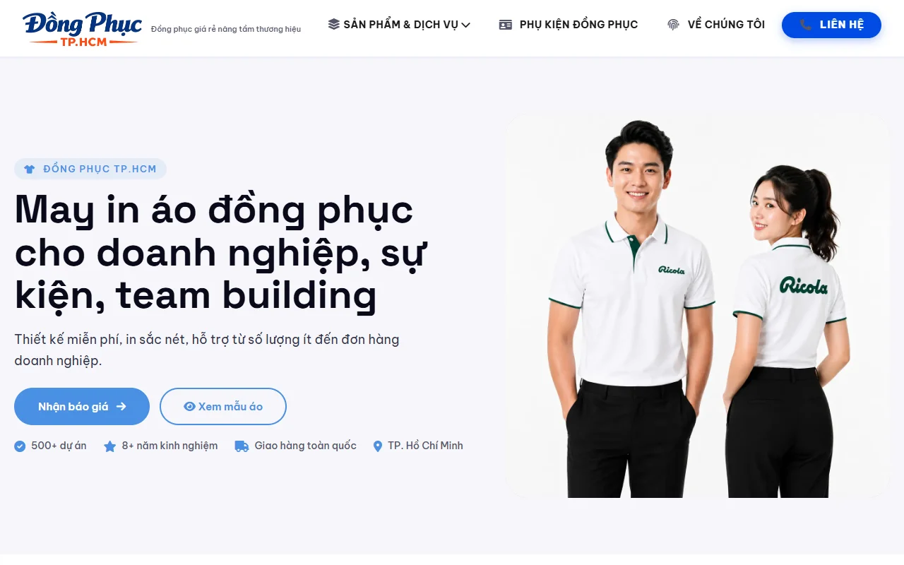 Xưởng May Đồng Phục TP.HCM