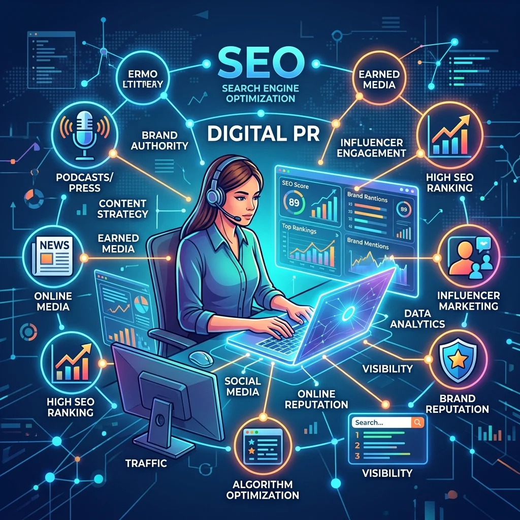 Mô hình hoạt động của Digital PR và sự thay thế cho Backlink