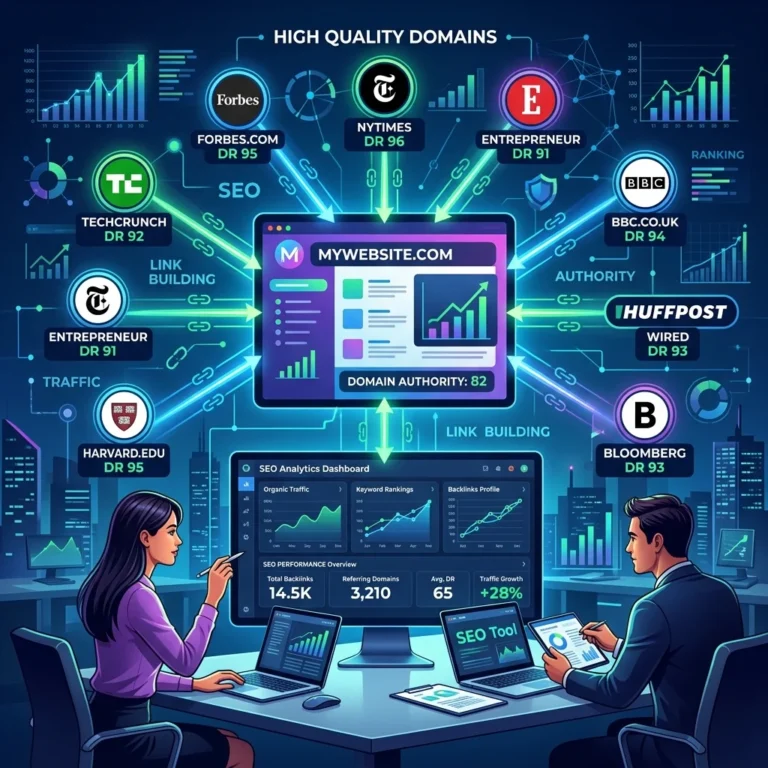 Sơ đồ Guest Post và Backlink Báo PR chất lượng