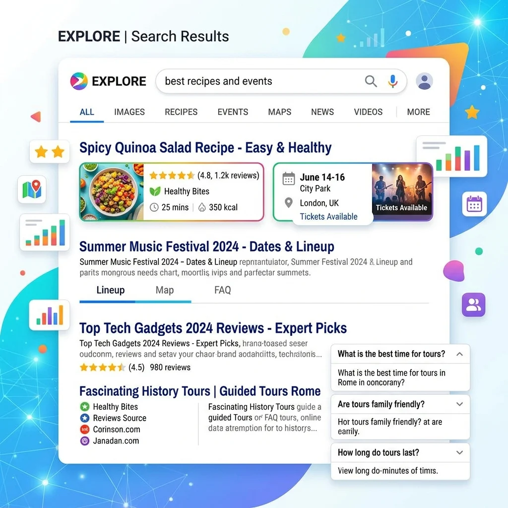 Schema Types trên SERP
